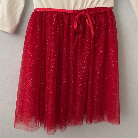 Lilt LongSlv Unicorn Sparkle Sequin & Tulle Dress - Picture 8 of 12